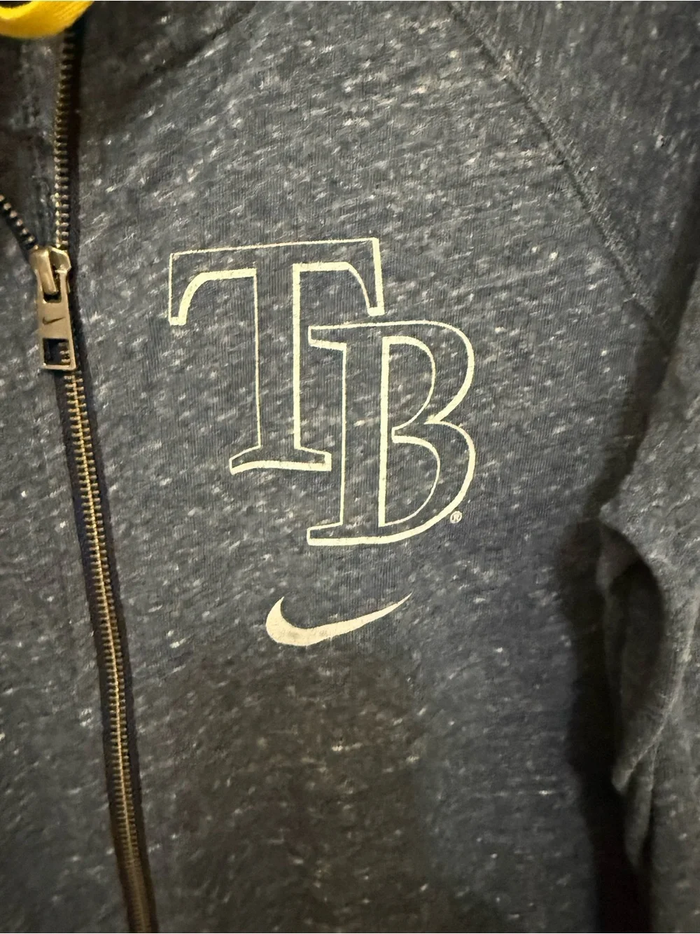 Nike ' Tampa Bay Navy Zip-Up Hoodie